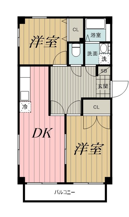 第５フェニックスの間取り