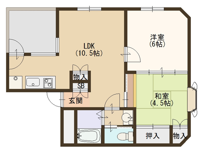 【間取り】 | ウィンズコート