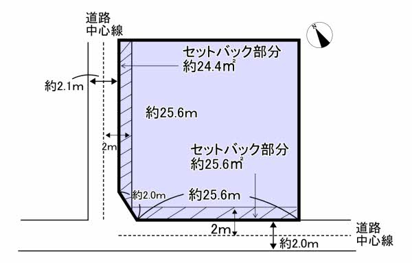 和歌山市松江中１丁目・土地・122623の区画図