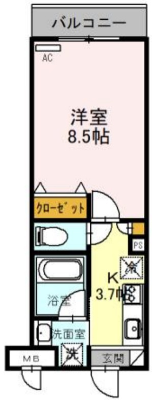 LA・FELICEの間取り