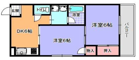 【間取り】 | パルク長居