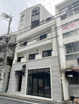 【外観】 | ジャルーン中野 | 鉄筋コンクリート造のがっちりとした建物。