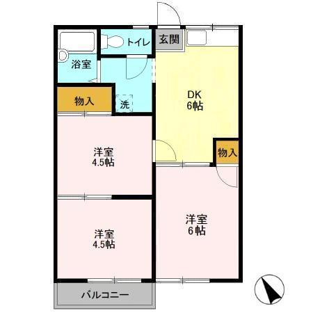 Tレジデンスシーの間取り