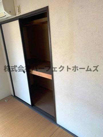 クレジール牧野B棟の収納|十分な収納スペースがあります