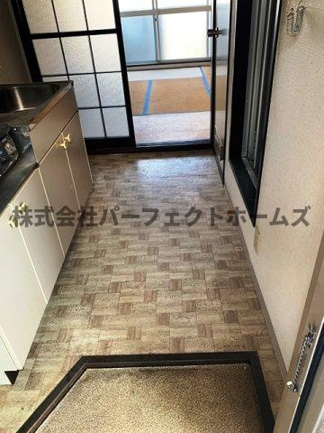 クレジール牧野B棟の玄関|きれいな玄関です