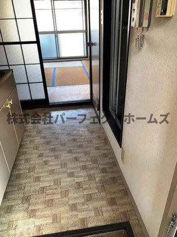 クレジール牧野B棟のロビー|落ち着いたロビーです