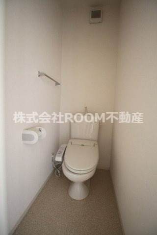 セジュール楽楽　C棟のトイレ|トイレもきれいです