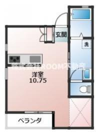 ラパン郡元の間取り