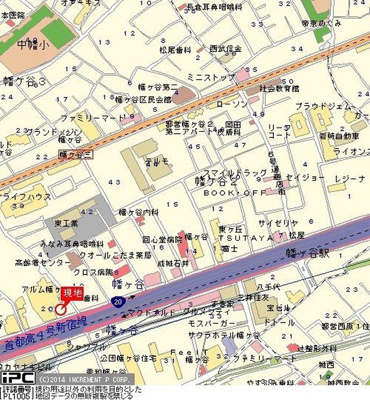 【地図】 | フェニックス幡ケ谷壱番館