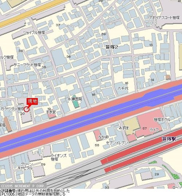 【地図】 | ガラ・シティ笹塚