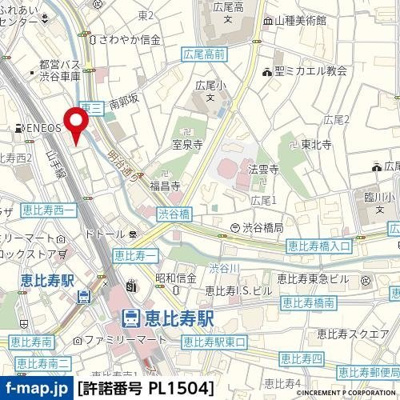 【地図】 | ステージファースト恵比寿東