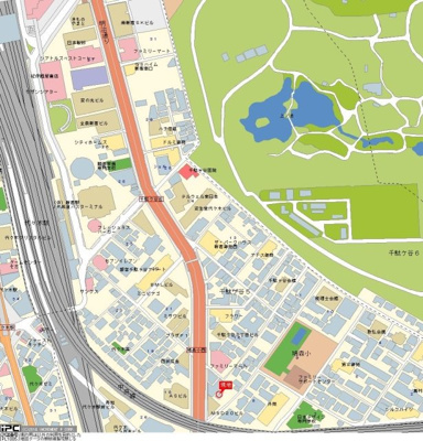 【地図】 | トーシンフェニックス代々木