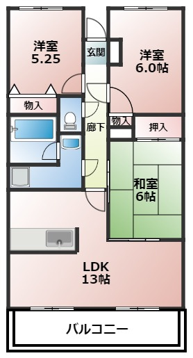 【間取り】 | プレステージ深井水池