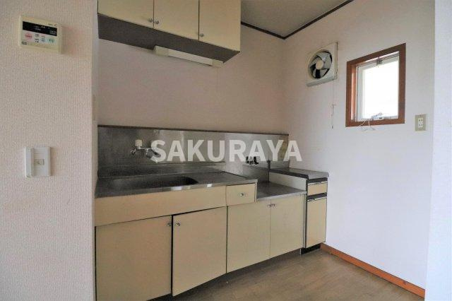 永倉コーポ3号棟のキッチン