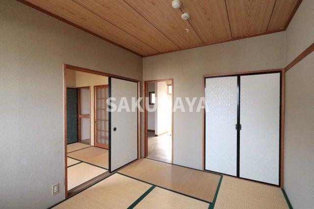 永倉コーポ3号棟の和室|2025年撮影。