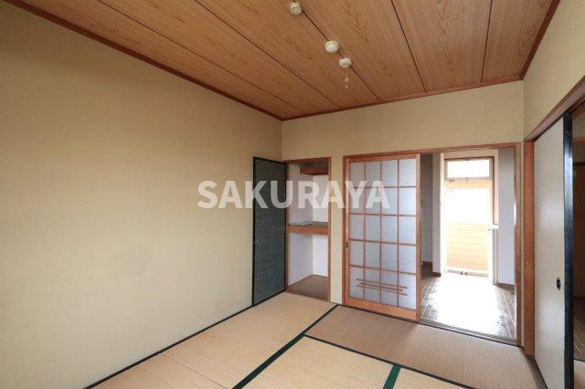 永倉コーポ3号棟の和室|2025年撮影。