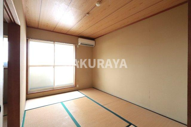 永倉コーポ3号棟の和室|2025年撮影。