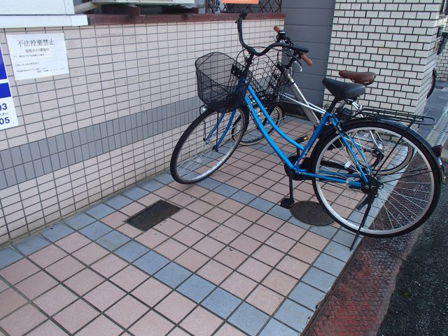 【その他共用部分】 | パールハイツ | 駐輪スペース（バイクの駐輪も相談可）