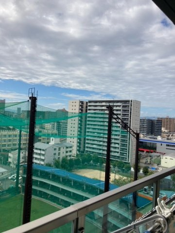 シティテラス今福鶴見の展望|11階からの景色は前に建物がなく綺麗です。