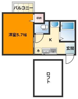 【間取り】 | INOVE小若江Ⅲ
