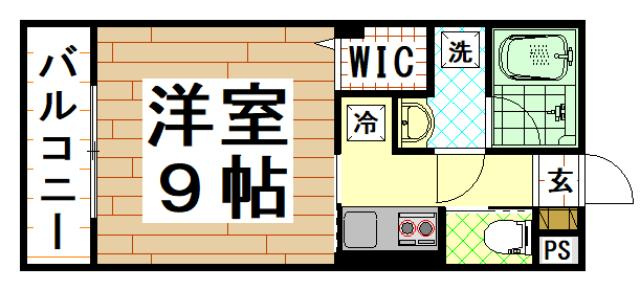 Muse Zio ( 近畿大学 一人暮らし )の間取り