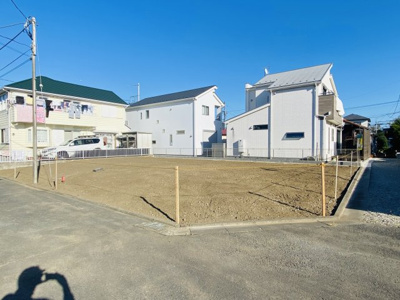 【外観】 | 新発売！　建築条件なし売地　羽鳥４丁目　仲介手数料不要 | スッキリとした角地ありの土地です。