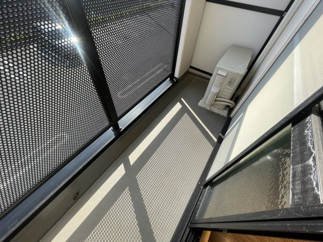 チャームテラス222Ｗのバルコニー