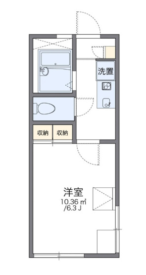 【間取り】 | 華みずきⅡ