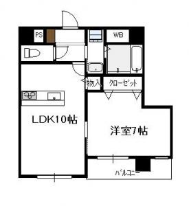 サンライズプラムⅧの間取り