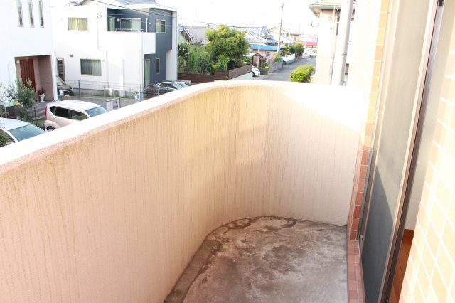 サンライズプラムⅧのバルコニー