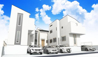 【外観パース】 | 2021年12月下旬完成予定