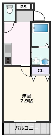 【間取り】 | フジパレス阪急吹田駅南Ⅲ番館
