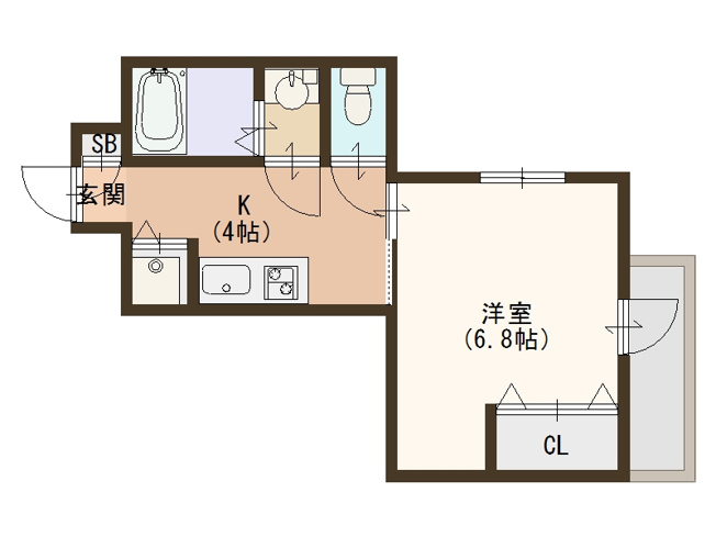 【間取り】 | ユニティ玉出
