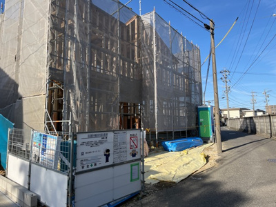 【前面道路含む現地写真】 | 千種区月ヶ丘第2期　1号棟　＜仲介手数料無料＞上野小・振甫中　新築一戸建て | 4/1撮影
住宅ローンアドバイザーの村田です。住宅ローン審査が通らなかった方、あきらめる前にご相談ください。