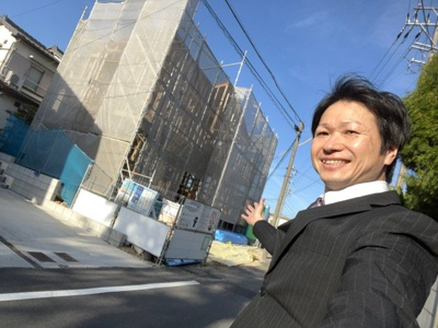 【前面道路含む現地写真】 | 千種区月ヶ丘第2期　1号棟　＜仲介手数料無料＞上野小・振甫中　新築一戸建て | 4/1撮影
住宅ローンアドバイザーの村田です。住宅ローン審査が通らなかった方、あきらめる前にご相談ください。