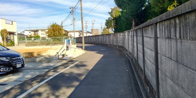 【前面道路含む現地写真】 | 千種区月ヶ丘第2期　1号棟　＜仲介手数料無料＞上野小・振甫中　新築一戸建て | 11/8撮影
千種区の不動産売買の事ならマックスバリュで住まい相談エムワイホームにお任せください。