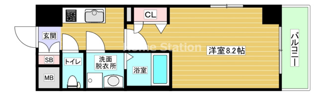 【間取り】 | ジュネーゼグラン福島Noda