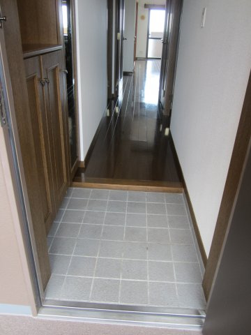 コアマンション玉名の玄関