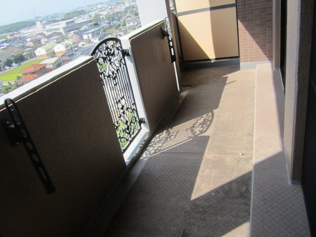 コアマンション玉名のバルコニー