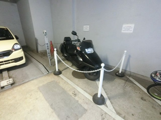 【その他共用部分】 | バイク置場です。