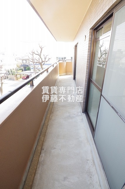 マンションFTYのバルコニー