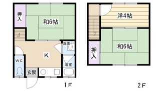 【間取り】 | 長曾根南荘