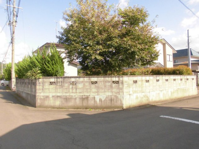 【前面道路含む現地写真】 | 大館市池内字上野・売地