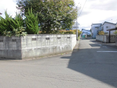 【前面道路含む現地写真】 | 大館市池内字上野・売地