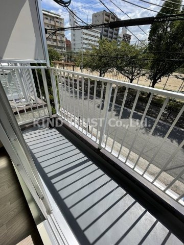 千光シティハイムのバルコニー