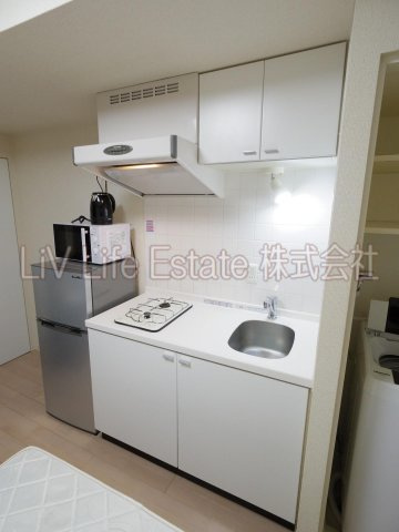 小平市学園東町１丁目の賃貸マンションのキッチン|※同仕様写真　家具家電はつきません※