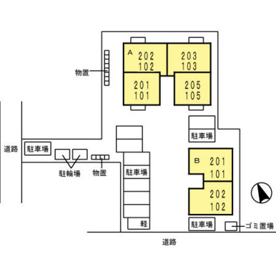 【駐車場】 | ブランズ魚津B