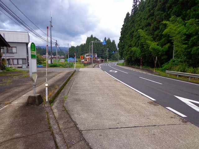【前面道路含む現地写真】 | 阿賀町売地 | 北側は国道49号線に面しています。