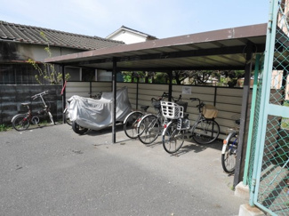 【その他共用部分】 | コーポかみやしきの駐輪場