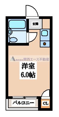 【間取り】 | エトワールヴィルーR瓜生堂